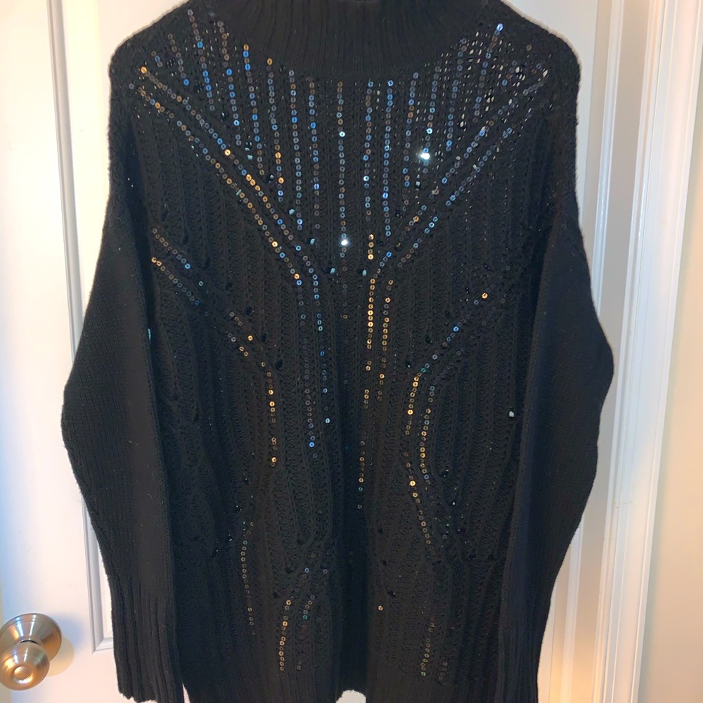 Black Size S Sweater Dress